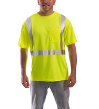 Tingley Job Sight S75022 High Visibility Class 2 T-Shirt, Small, Yellow