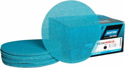 150 mm 6 Zoll Norton Nass und Trocken KERAMIK MeshPower Schleifscheiben Mesh Abranet Pads HQ