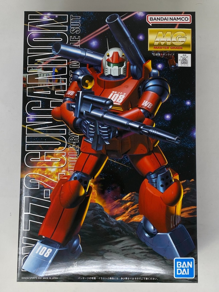 37.【未組立】 MG RX-77-2 GUNCANNON 1/100 Amazon.com: Bandai Hobby MG 1/100 RX-77-2 Gun Cannon Gundam