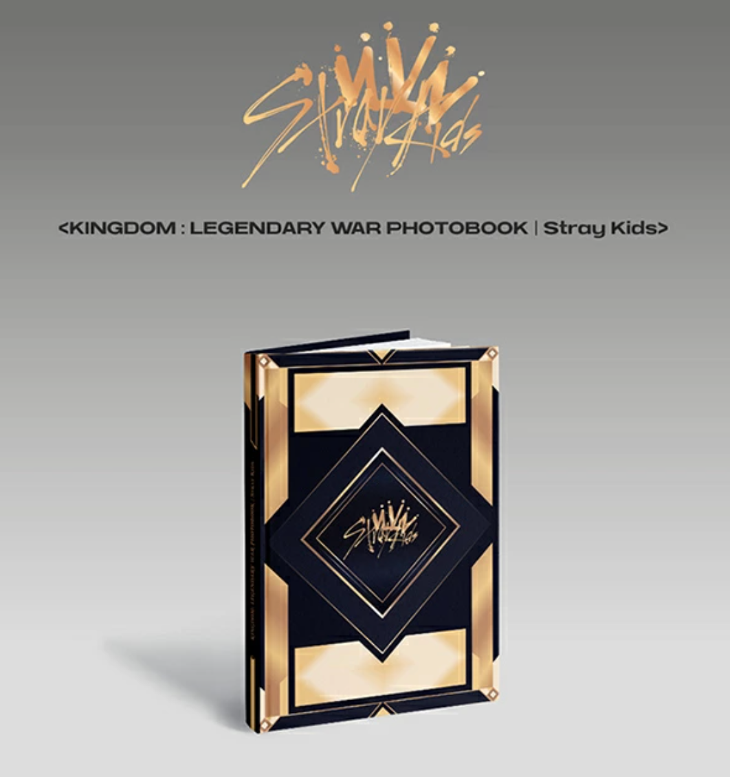 Stray Kids KINGDOM : LEGENDARY WARフォトブック Stray Kids KINGDOM LEGENDARY WAR 2021 106P Photobook + Mini Poster