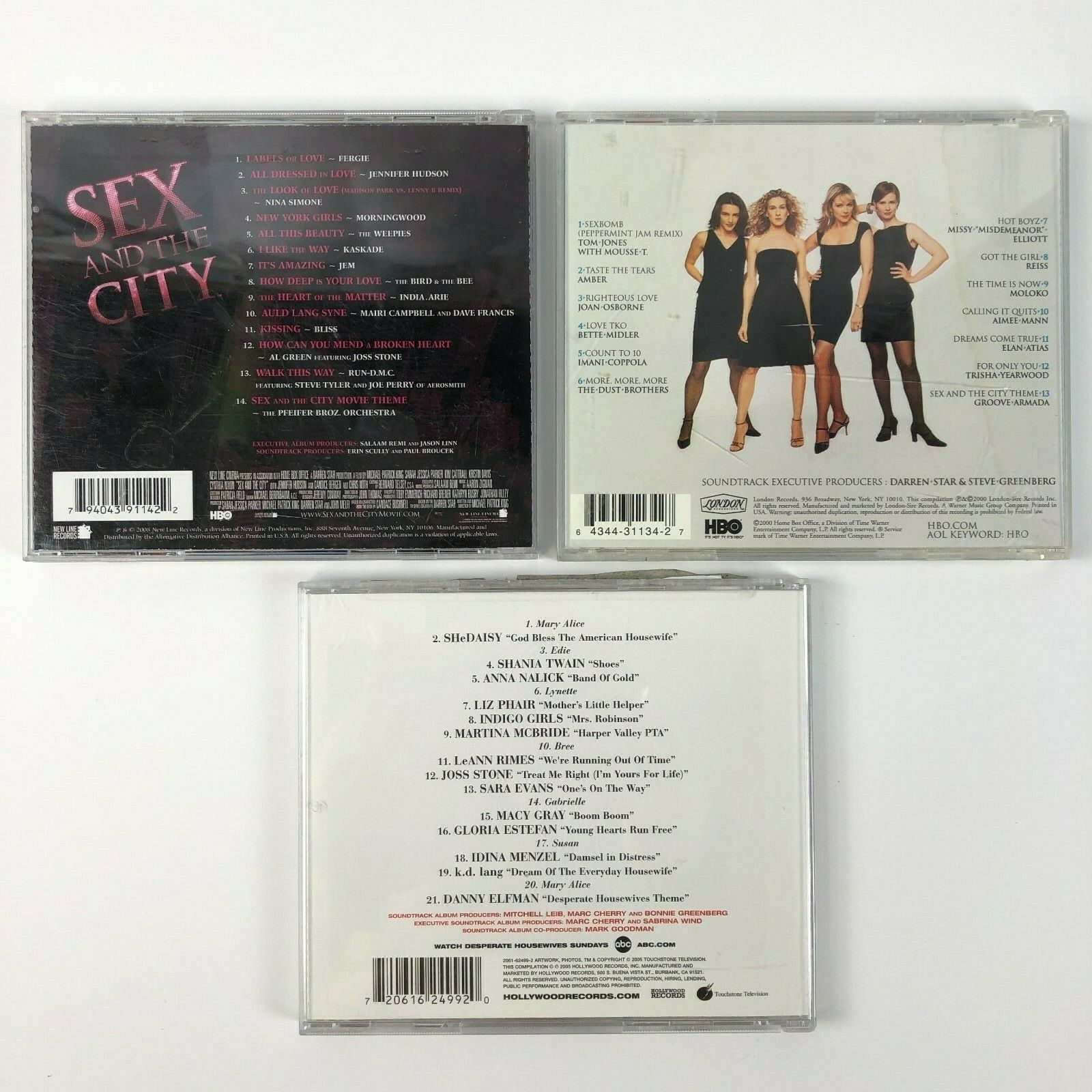 Sex And The City Desperate Housewives 5 CD Soundtrack Bundle Movie TV 2000-2010 eBay