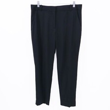 Everlane Dress Pants Trousers Cropped Womens 8 Black Tapered Leg Career Workwear