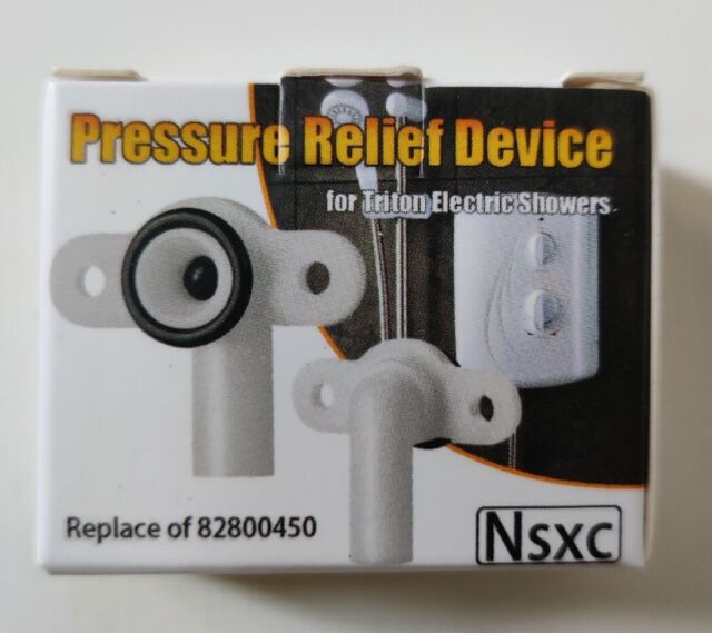 PRD Pressure Relief Device Inc Rubber Ball & O Ring For Triton Electric Showers
