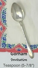 Invitation GORHAM SILVER Choice of Piece 1940 Silverplate Flatware 21-0361