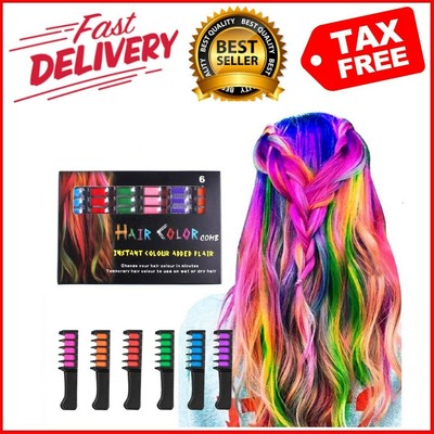 Reusable Portable Fast Hair Dye Set 6 Color Last Day Promotion
