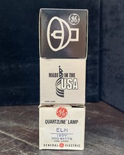GE Projection Lamp ELH 120V 300W NOS LOT OF 3