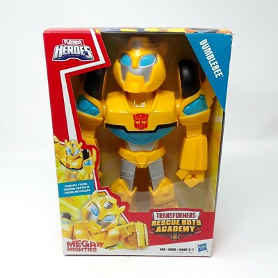 Transformers Rescue Bots Academy Mega Mighties Bumblebee 10-inch Action Figure