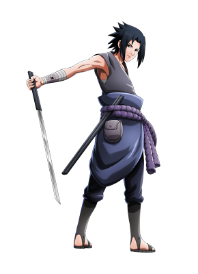 Sasuke V1 Naruto Ninja Voltage Weatherproof Anime Sticker 6
