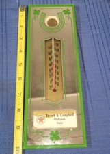 vtg TEXACO Gas Oil GLADBROOK IOWA Street & Campbell Mirror Service Station Adv