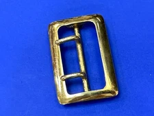 North & Judd Solid Brass Center Bar Anchor Uniform Vintage Belt Buckle