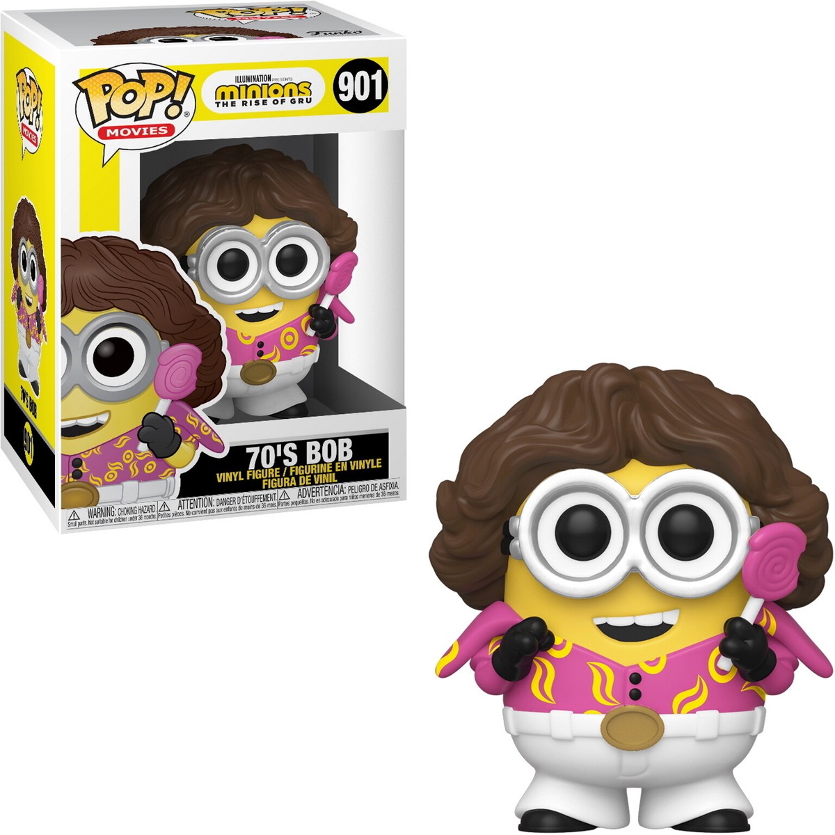 Minions - 70's Bob 901 - Funko Pop! - Vinyl Figur | eBay
