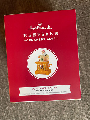 2019 Hallnark Ornament Toy Maker Santa 