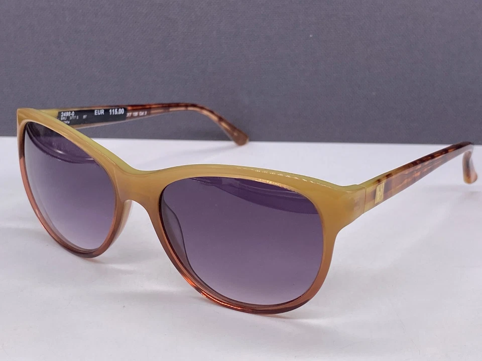 Bruno Banani Sonnenbrille Damen Beige Braun Rechteckig Vollrand 3777 - Bild 4 von 4
