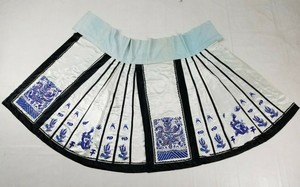 silk dragon skirt