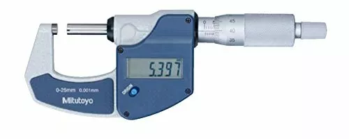 MITUTOYO Digimatic Standard Outside Micrometer MDC-25SX 293-821-30 w/ Tracking
