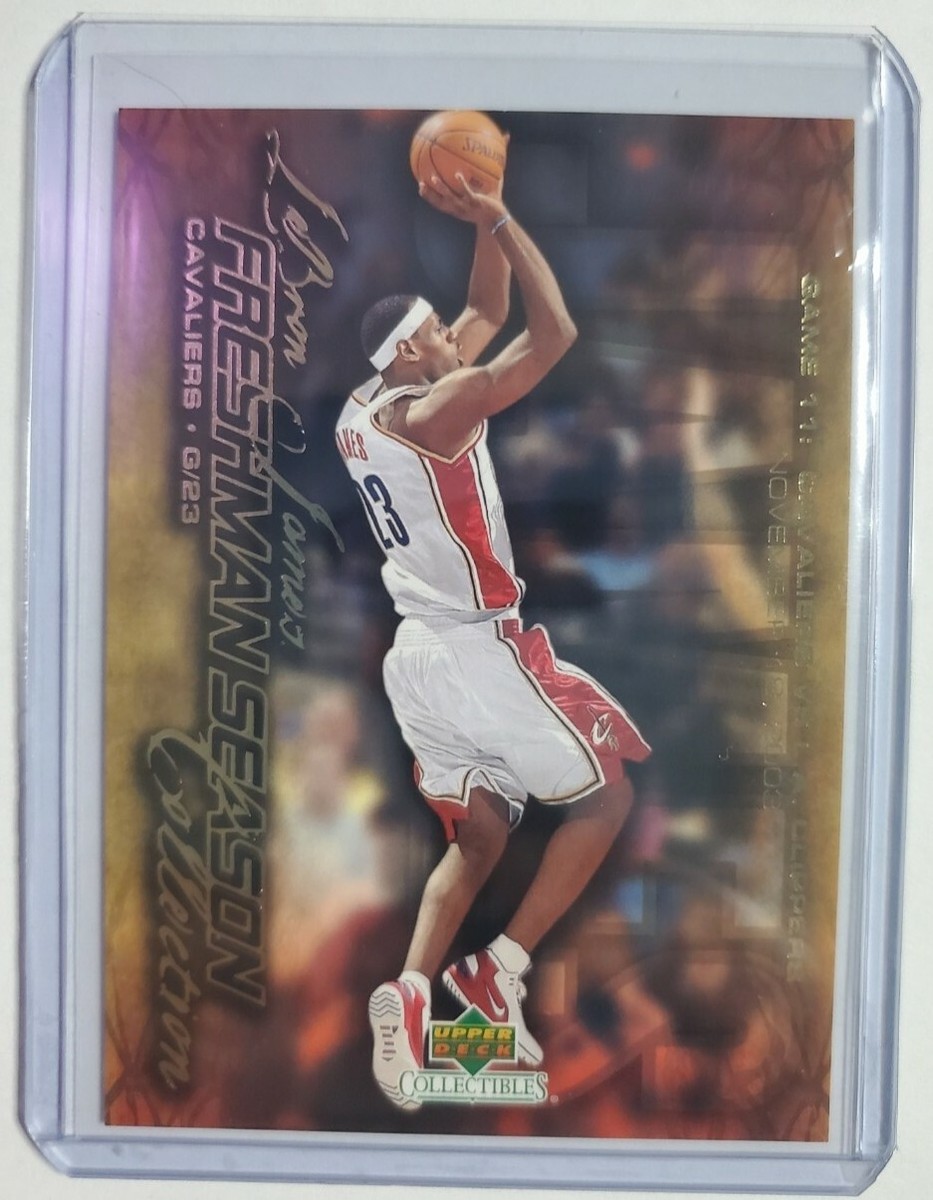 2004 upper deck collectibles lebron james