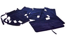 Set custodie posate 77 pezzi argento acciaio panno blu protezione qualità Italia