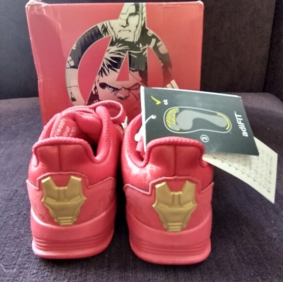 PONY ADIDAS MARVEL RAPIDRUN RAPIDARUN IRON MAN AVENGERS CRIB BABY SHOES 6K