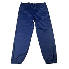 USA Olympics Track Pants Mens Large Navy Blue Vtg Y2K 90s JC Penny Windbreaker