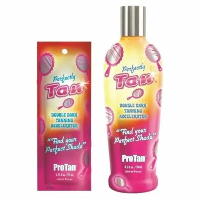 PROTAN PRO TAN Perfectly Tan Sunbed Tanning Accelerator Lotion Cream Sachet OR Bottle
