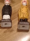 Mint-Old Salty & Captain Pepper Set Ceramic Mariner Ship Mates Adorable — photo 3