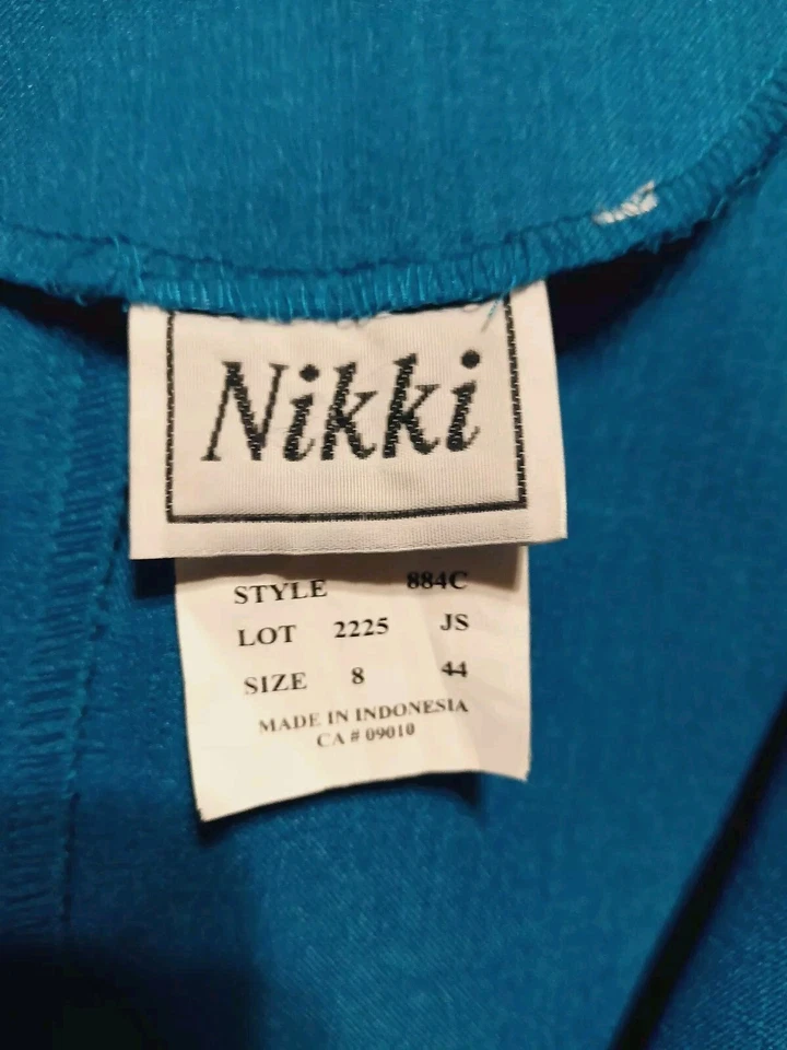  Nikki 女式 8 码上衣夹克裙套装 11.99 美元 — 第 4/4 张图片