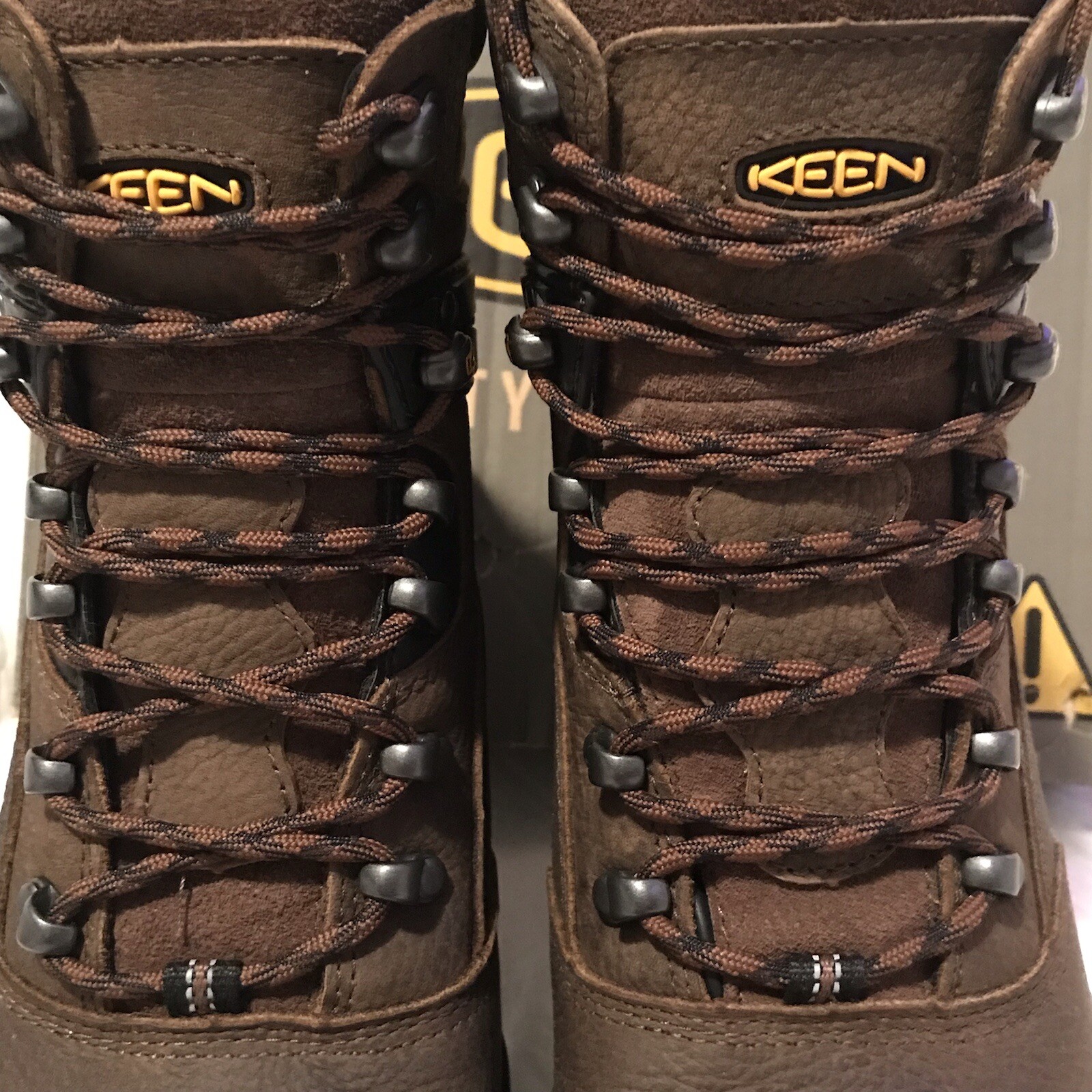 Stivali impermeabili NUOVI KEEN Utility uomo taglia 7 M Louisville 6” punta acciaio 1015401