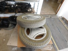 Pair of Flat Free PR1MO Drive Wheels PERMOBIL Power Wheelchair 70 TREAD 14
