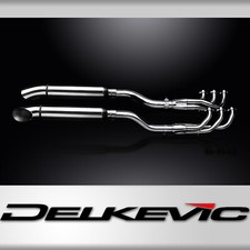 Honda F6C Valkyrie 1997-2004 Full Exhaust 6-2 16" Stainless Turn Out Mufflers