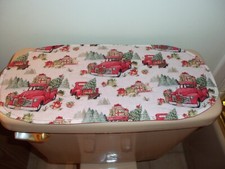 New Christmas Trucks/Trees/Puppies/Gifts Small Table Runner--Toilet Tank Topper