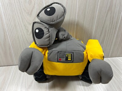 Disney Store Exclusive Pixar Wall-E plush 11'' yellow robot stuffed animal toy