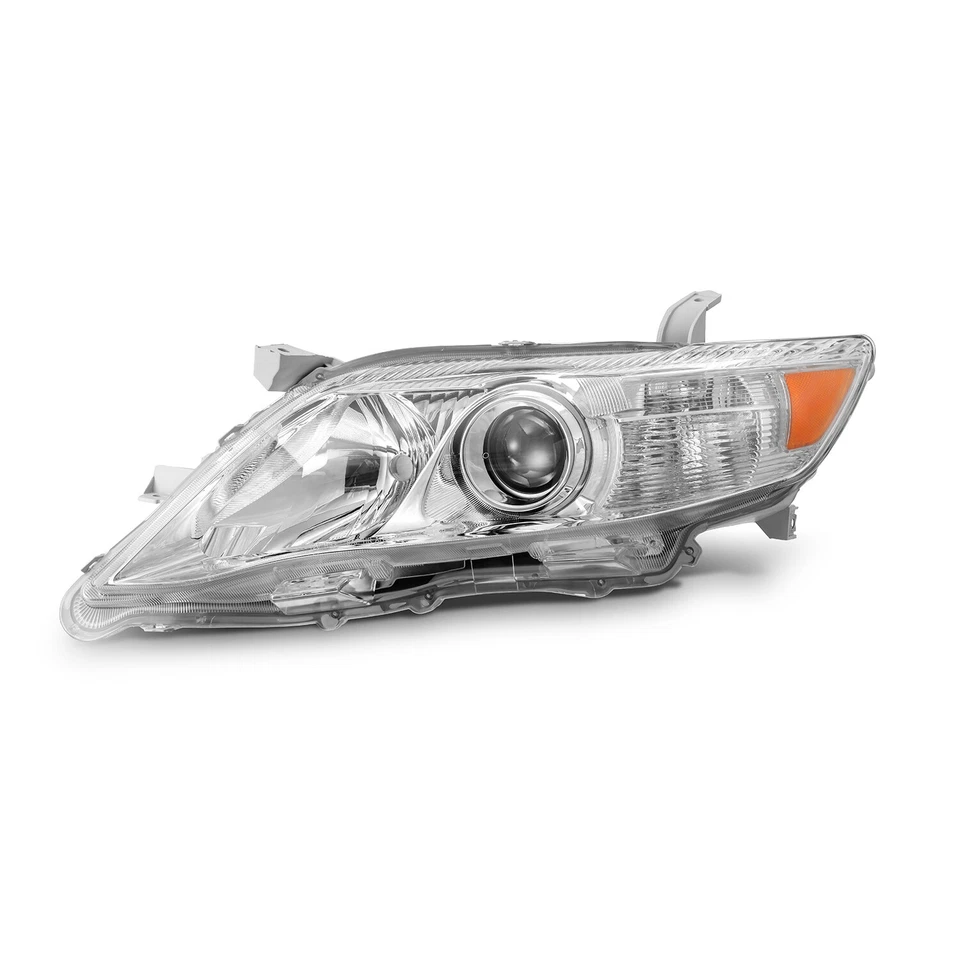 For 2010 2011 Toyota Camry Chrome Projcetor Headlights Replacement Assembly Pair - Image 2 of 4