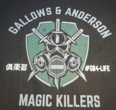 WWE WOMENS Gallows & Anderson The OC ''Magic Killers'' XL BRAND NEW t-shirt