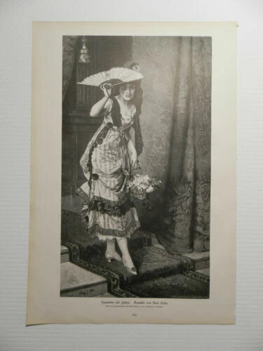 Kunstdrucke aus Spanien Mode-Thema