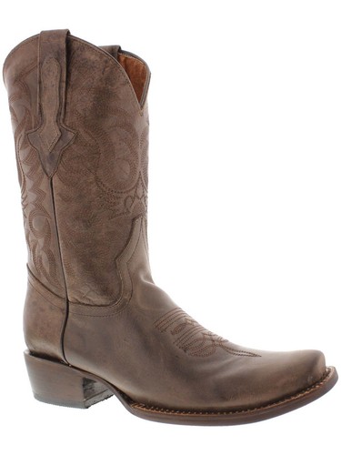 Mens Brown Western Cowboy Boots Classic 