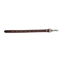 2 New Different styles of Latigo leather western cinch girth connector strap