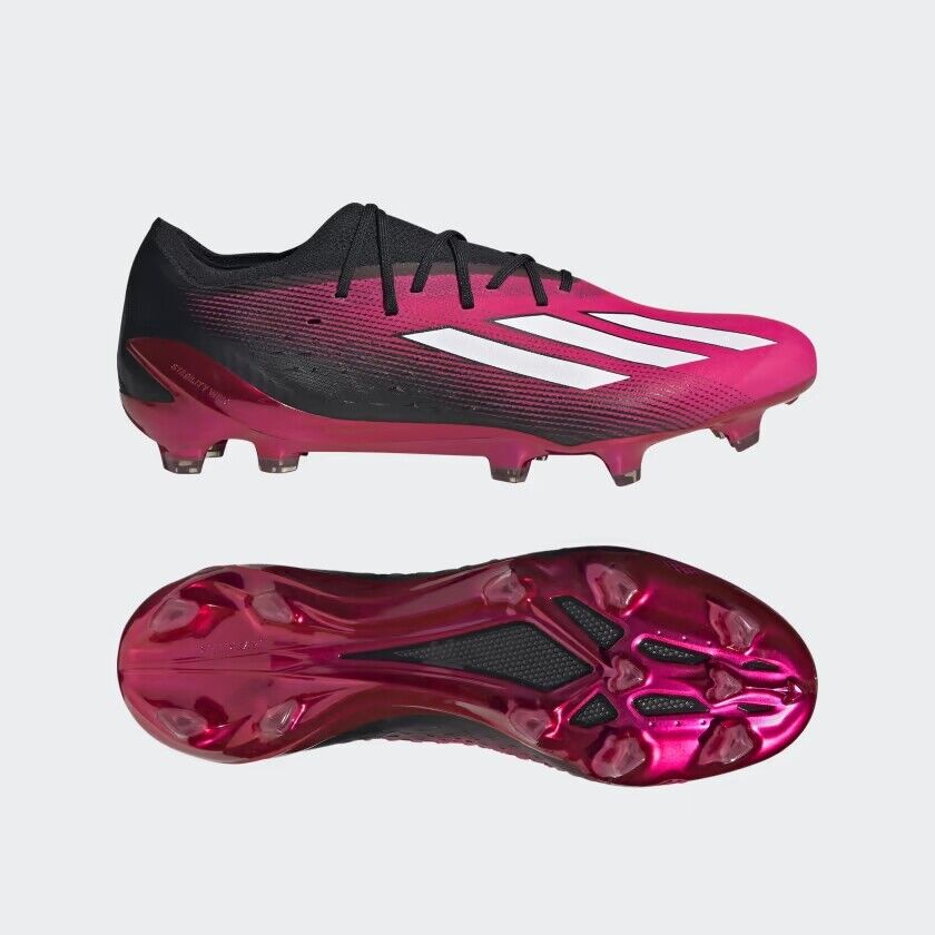 Adidas X Speedportal.1 FG Pink Black Soccer Cleats GZ5108 Sz Adidas X Speedportal.1 FG Pink Black Soccer Cleats GZ5108 Sz