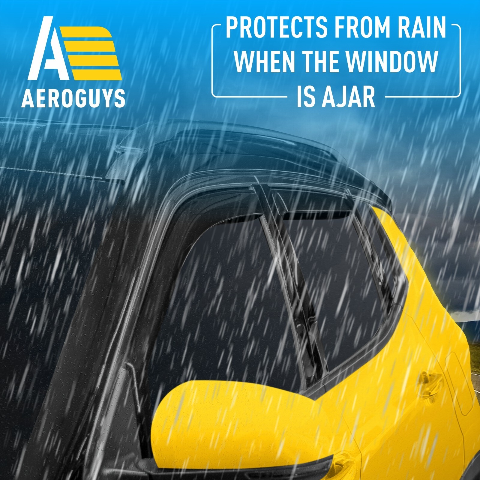 Sun Rain Visors Wind Rain Guards for 20172023 Jeep Compass eBay