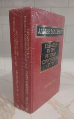 NEW! SEALED! The Debates in the Federal Convention of 1787, Two Volume Set MINT!
