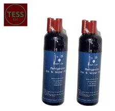 2 Pieces Refrigerator Ice Water Filter Replacement VV10295370A Filter 1 EDR1RD1