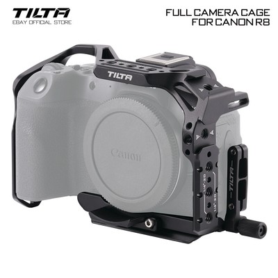 TILTA Full Camera Cage Stabilizer Holder Movie Making Handle Case For Canon R8