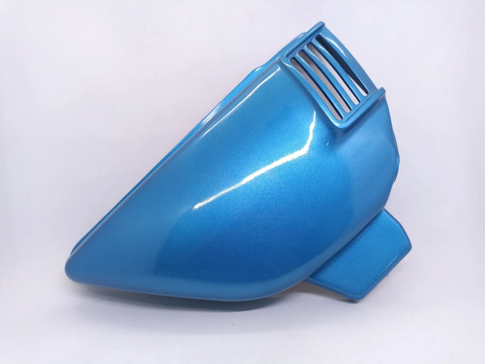 Par de cubiertas laterales de cuadro para Suzuki GT185 GT 185 125 NOS 47211-36001-797 Foto 3 de 4