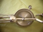VINTAGE FLINT EKCO BEST STAINLESS STEEL HAND MIXER EGG BEATER Black HANDLE — photo 4