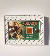 Movie Prop 1995 Jumanji Giant Spider section Production Used display with COA..