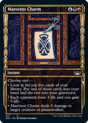 Streets of New Capenna - Maestros Charm - Foil - Showcase
