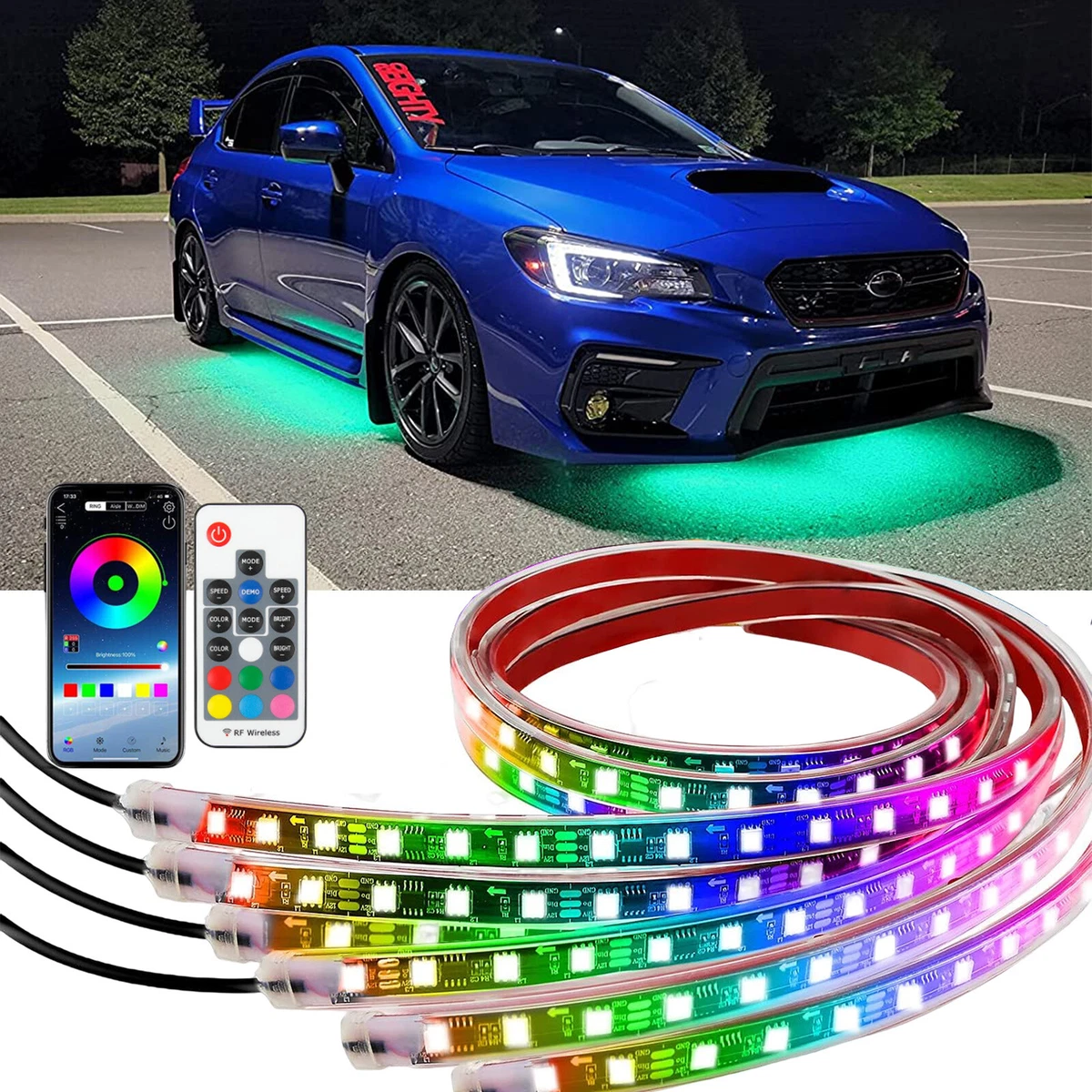 Subaru wrx 2024 underglow kit