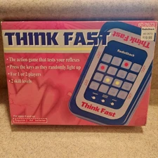 Radioshack Think Fast NEW Open Box Vintage Game 