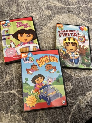 The 3 Cartoons with Dora and Diego Multiple Themes/Set of 3 by Nickelodeon DVD