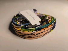 Vera Bradley 1/2 Inch Wide Breakaway Lanyard Multicolor Bloom Boom NEW