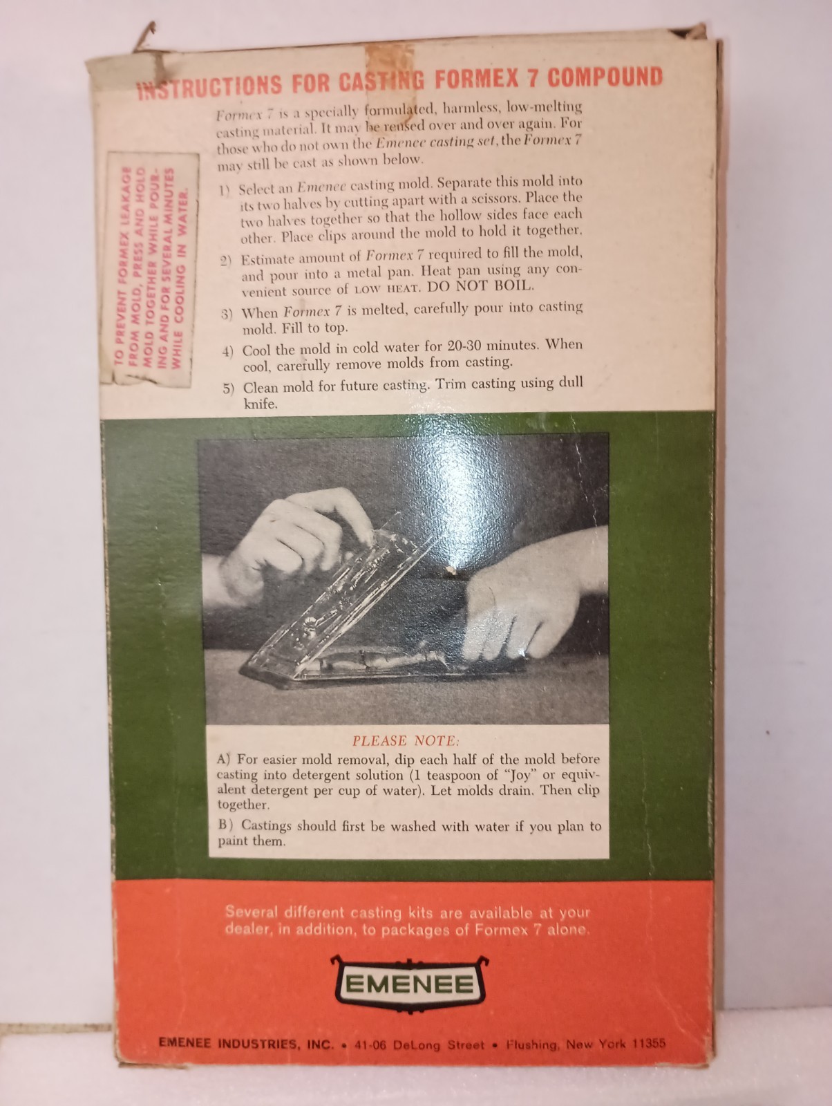 Emenee Formex7 Casting Monsters Scarce!!! UNIVERSAL MONSTERS 1965